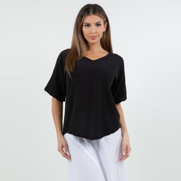 Mary Top 100% Cotton Gauze New Colors! – Cottonways