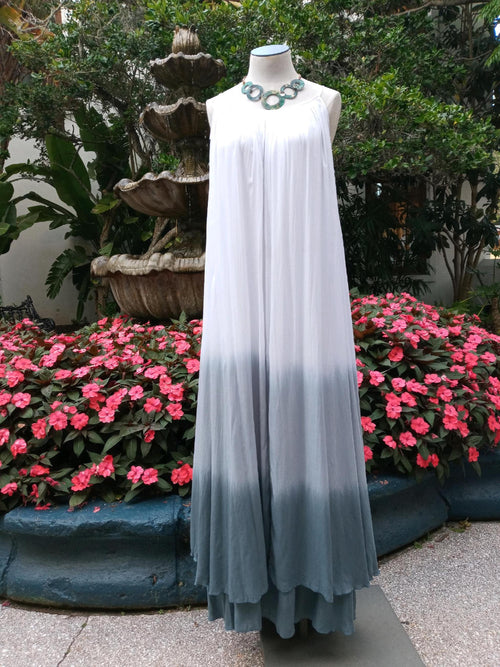 Athena Dress in Earl Grey