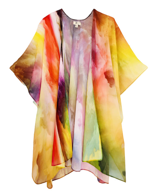 JC062866 Yellow-Multi Sea of Clouds Kimono