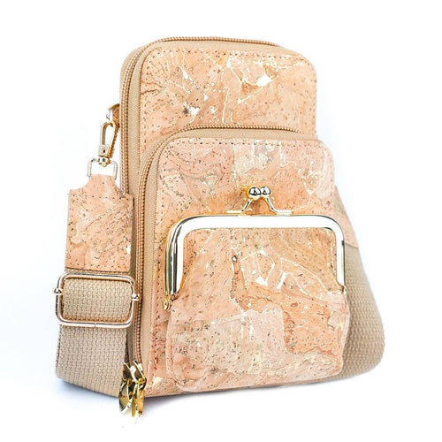 Eco-Friendly Cork Women's Phone Bag BAG-2299