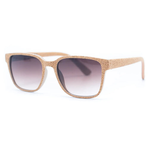 Cork Uv Protection Men Eyewear Sunglasses