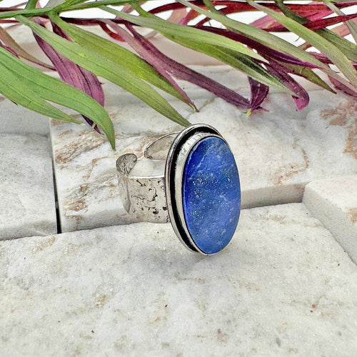 Kashi Adjustable Semi-Precious Stone Ring