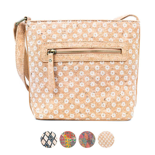 Cork Pattern Printed Crossbody Bag 2294