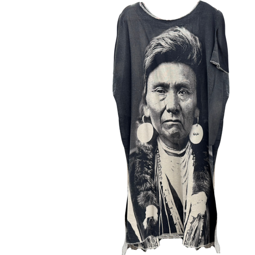 Kaftan Hi Low Dress Chief Blue