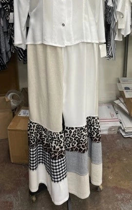 4104 Patchwork Pants