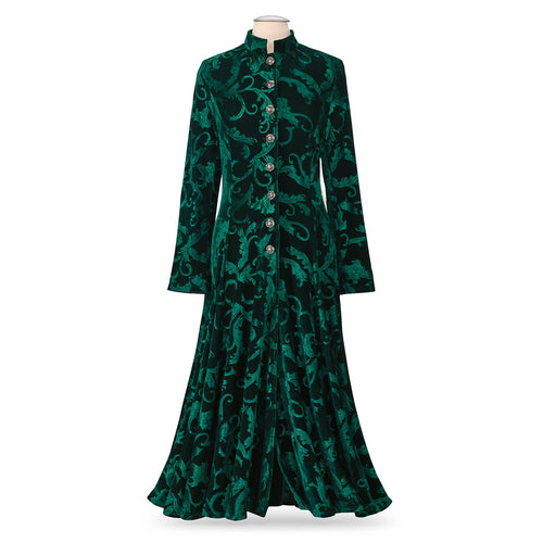 Embossed Velvet Coat #2