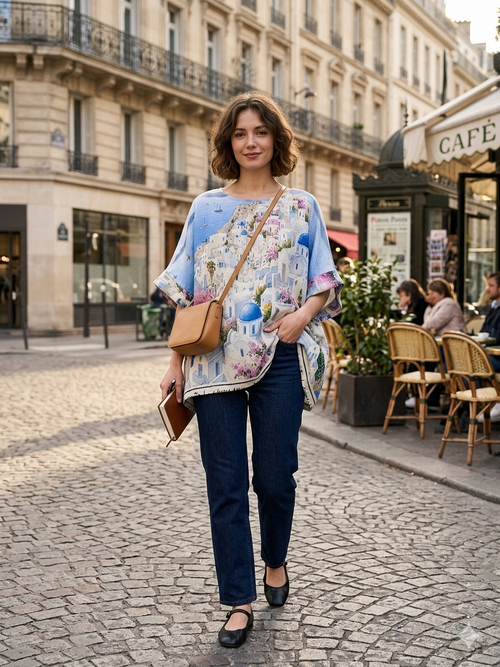5938 D TUNIC 100% LINEN