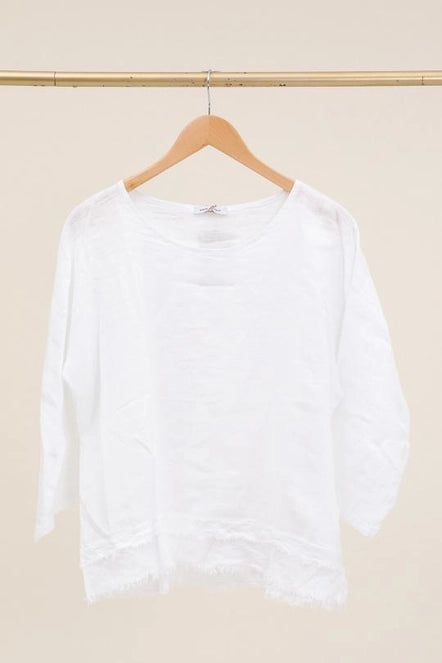 100% Linen Blouse 64341