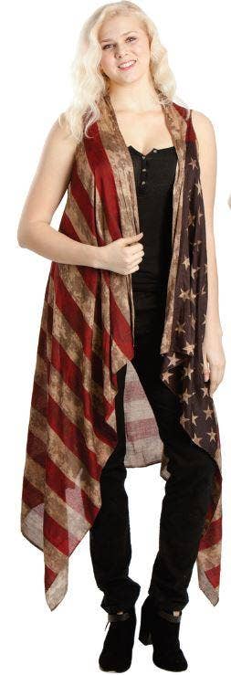 174521 Flag Scarf