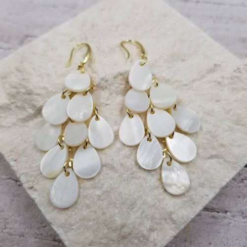 Drop Shell Earrings