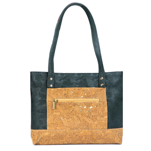 Eco-Friendly Cork Tote Bag with Natural Finish 029