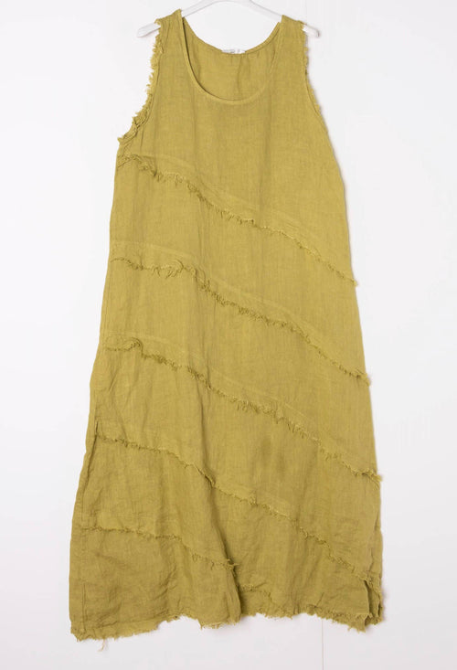 2706L Linen Dress