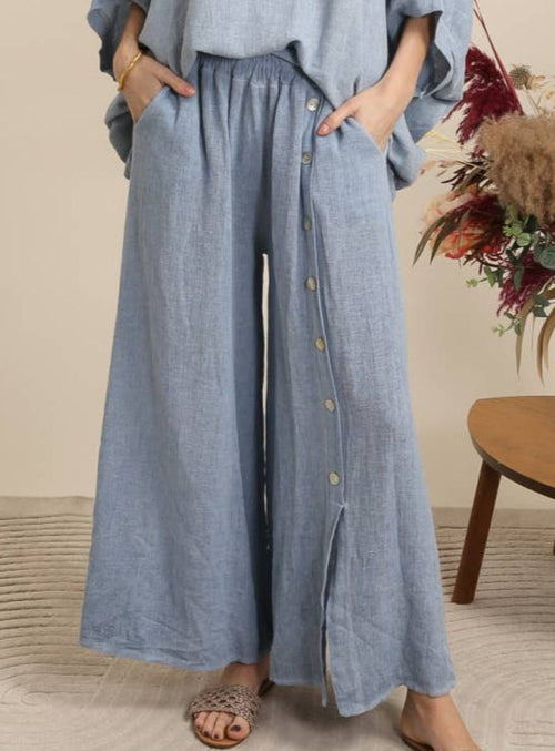 8007 Linen Blend Pant