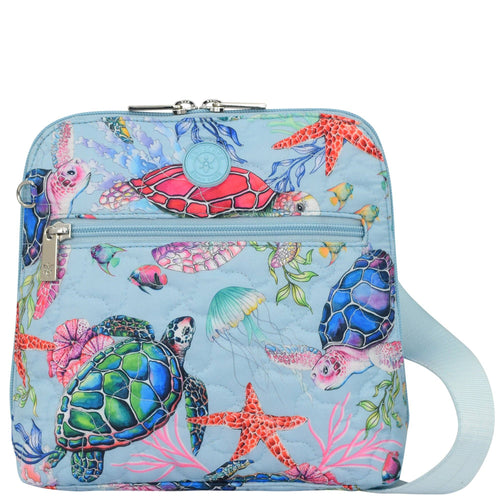 Anuschka Quilted  Cloth Crossbody-16009