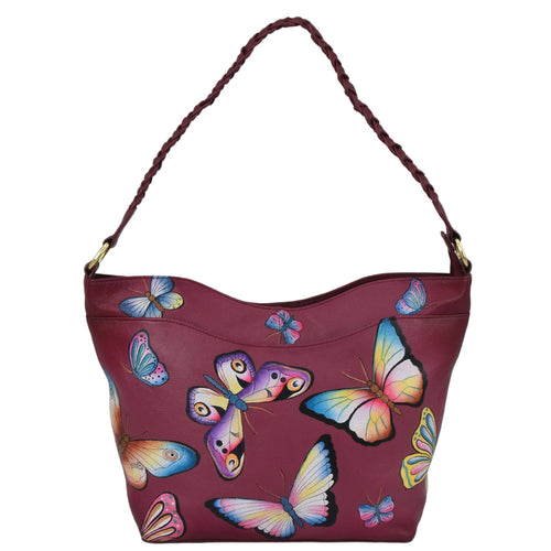 Anuschka Hanpainted Leather Shopper Bag - 7605