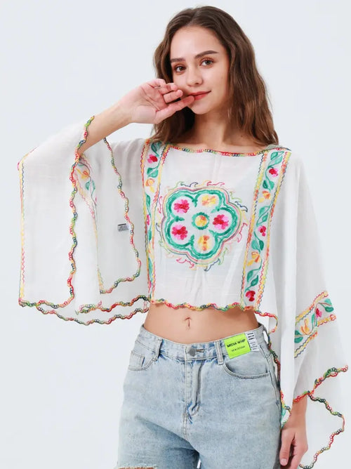 YSK4141 Kaftan Top
