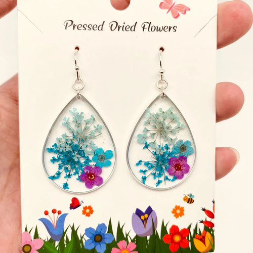 Annes Lace Tear Drop Earrings
