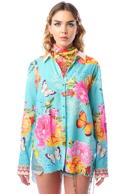 California Dreaming Button Top