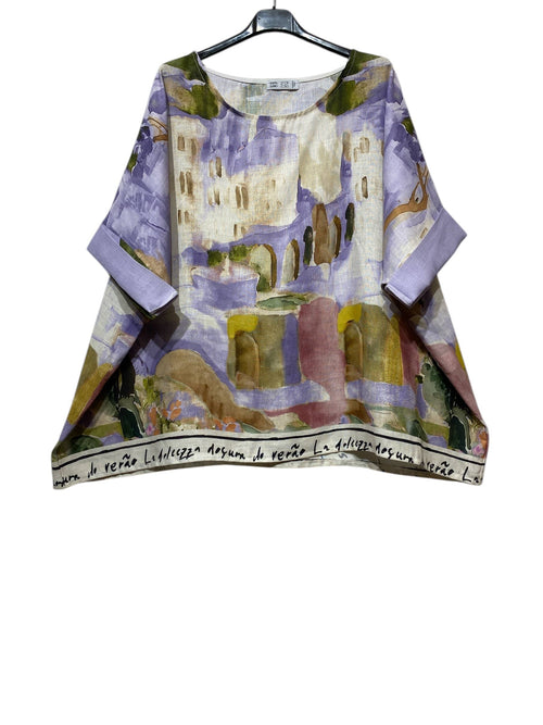 5938 Garden Linen Top J