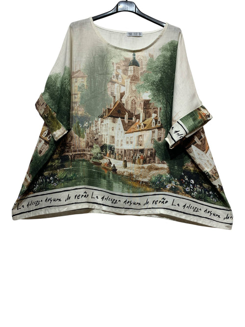 5938 100% Linen  E