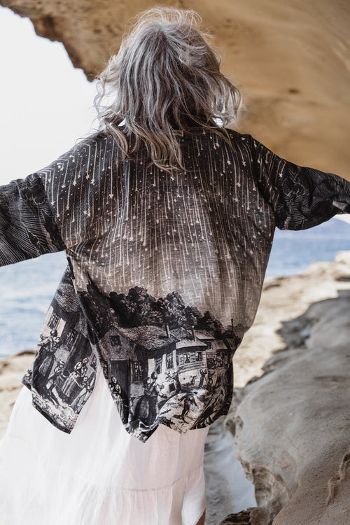 Stargazer Matinee Kimono