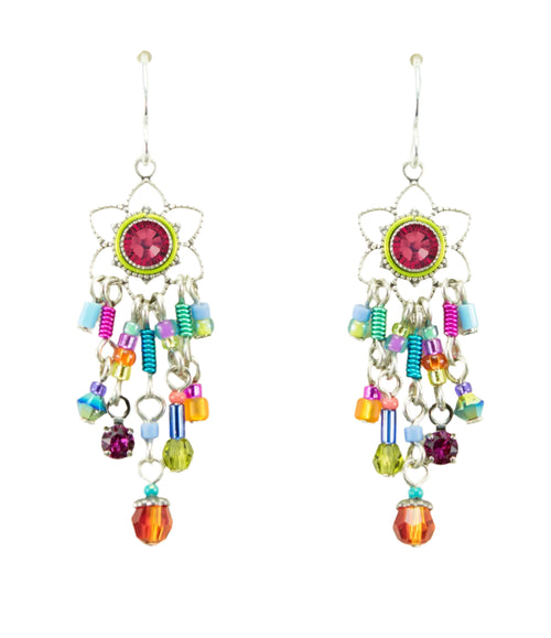 7868 Firefly Crystal Earrings