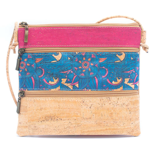 Cork Pattern Stitching Crossbody bag 206
