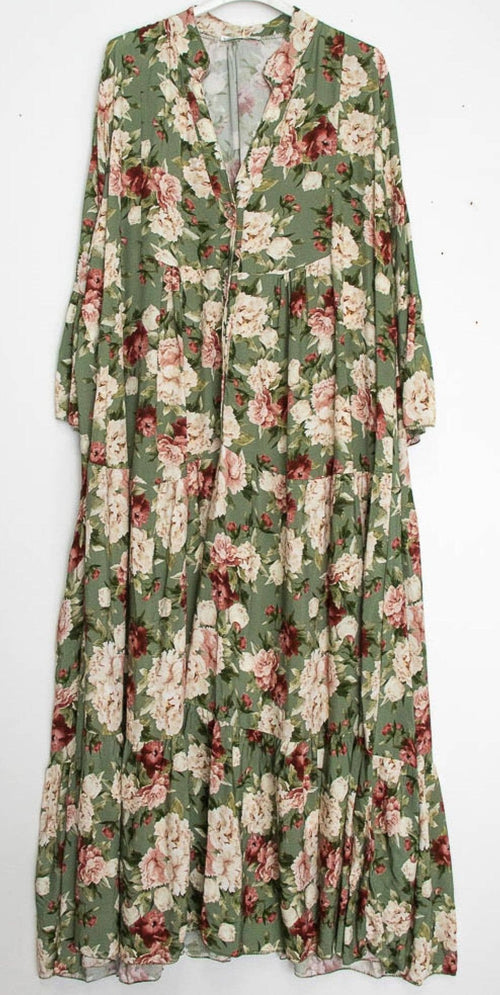 10681-3 Floral Dress