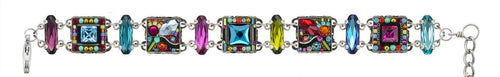 Firefly Luxe Swarovski Crystal Multicolor Bracelet