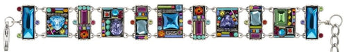 3096 MC Firefly Geometric Multi Color Swarovski Crystal Bracelet