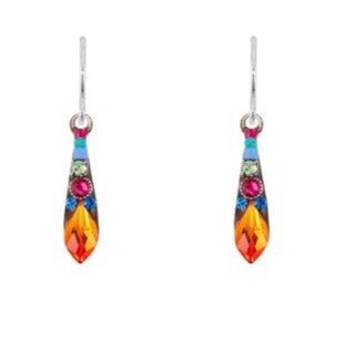 Firefly 7847 Gazelle Multicolor Crystal Drop Earrings