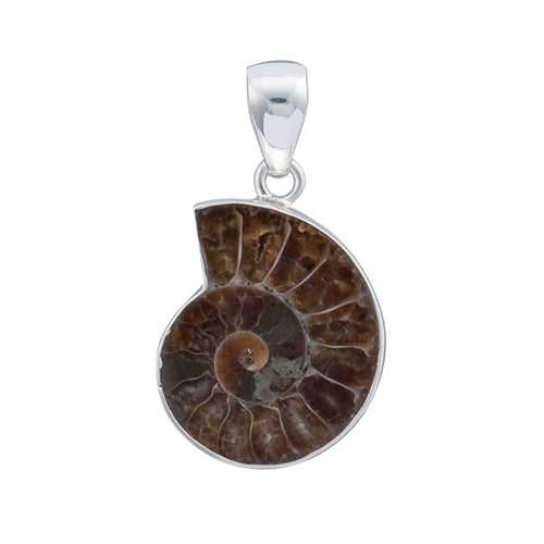 Sterling Silver Ammonite Pendant SP-6199