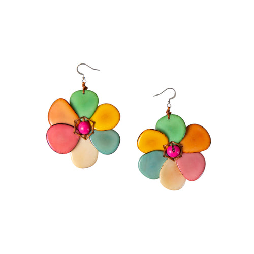Tagua Earrings Rosalia