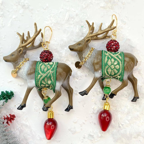 Reindeer Earrings