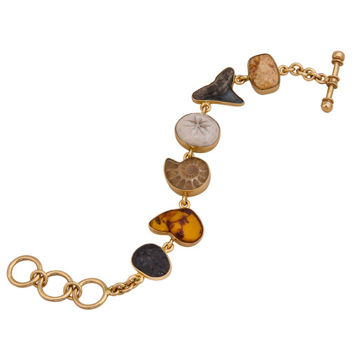 Alchemia Multi-Fossil Bracelet Large AB-6186