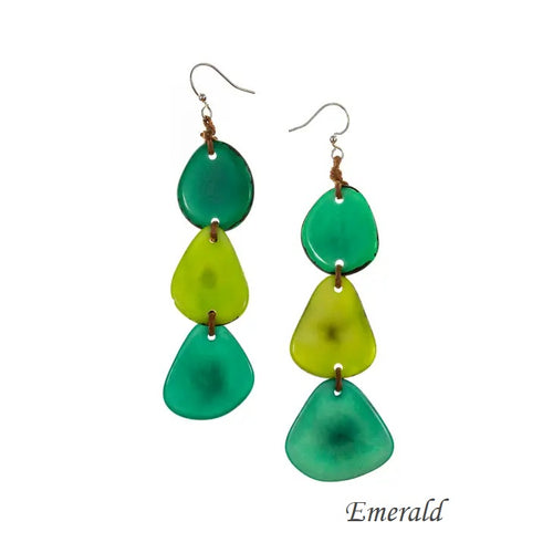 Bali Tagua Earrings