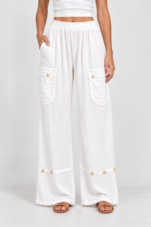Alexa Pants 100% Cotton Gauze