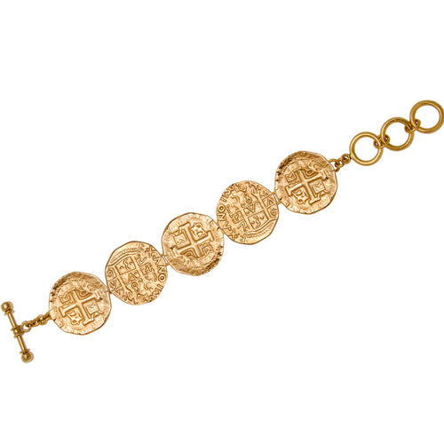 Alchemia Replica Treasure Coin Bracelet AB-6381