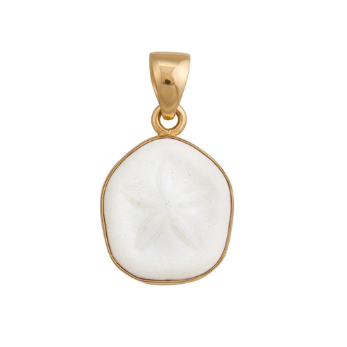 AP-6302  Alchemia Sand Dollar Shell Pendant