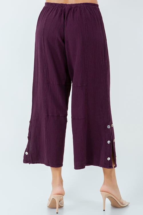 Frankie Cotton Gauze Pants with Pockets