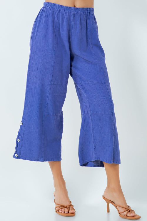 Frankie Cotton Gauze Pants with Pockets *