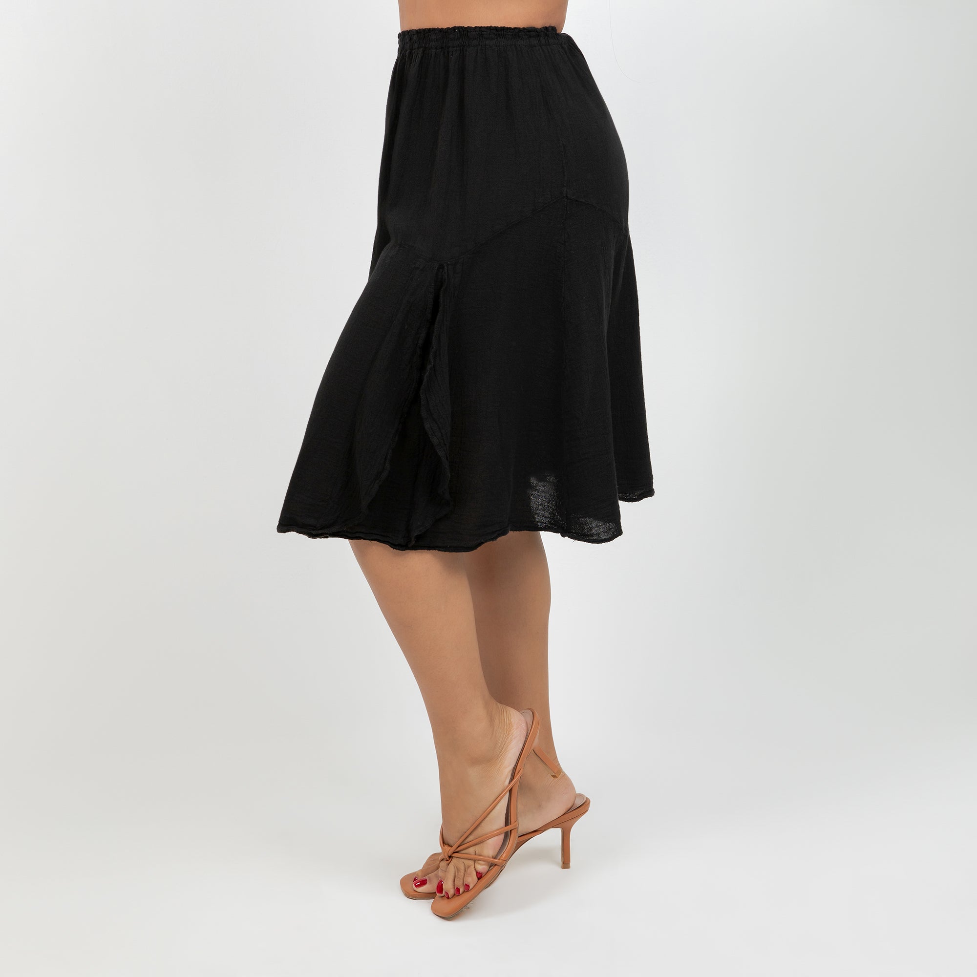 New Hannah - Lovely Knee Length Skirt 100% Cotton Gauze Cottonways New Hannah - Lovely Knee Length Skirt 100% Cotton Gauze Cottonways