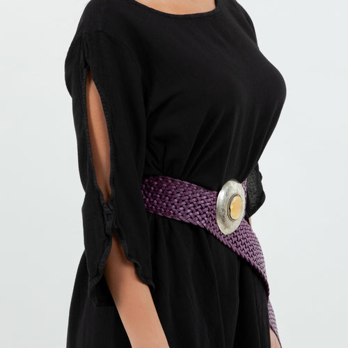 Eva Peek-a-Boo Sleeve Dress