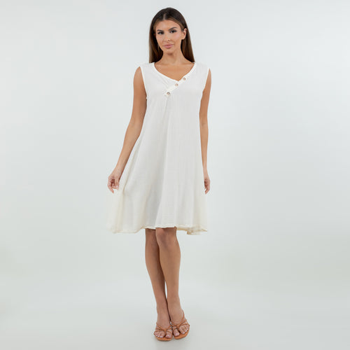 Hailey Dress 100% Cotton Gauze