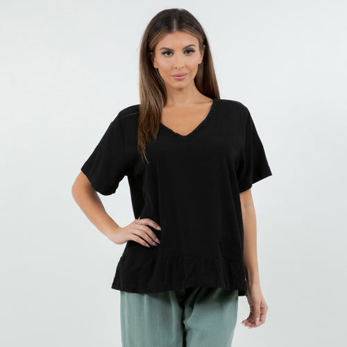 Cora Top- Cottonways Favorite