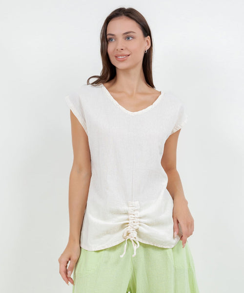 Camie Top 100% Cotton Gauze One Size