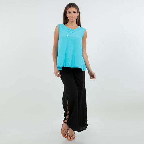 Lenny Side Cut-Out Full Length Pant