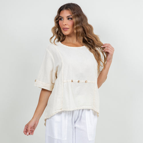 Kira Top 100% Cotton Gauze