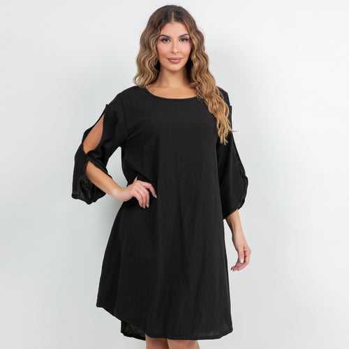 Teri Cold Shoulder Tunic, Top and Dress