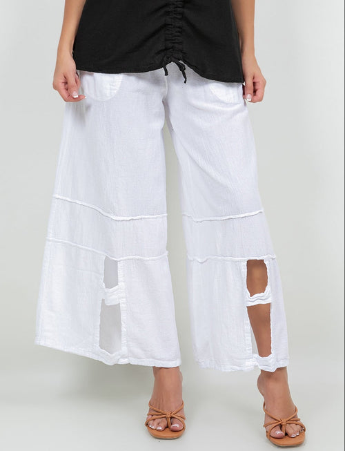 Tiana Sale Pant 100% Cotton Gauze with Pockets